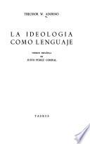 La ideología como lenguaje