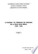 La iglesia y el obispado de Cordoba en la baja Edad Media (1236-1426)