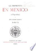 La imprenta en México (1539-1821): 1768-1794. 1911