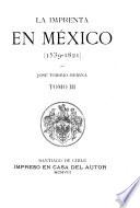 La imprenta en México