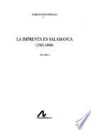 La imprenta en Salamanca, 1501-1600