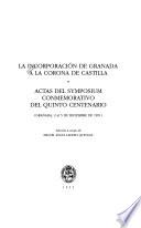 La incorporación de Granada a la Corona de Castilla