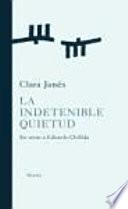 La indetenible quietud