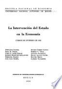 La intervención del estado en la economía