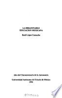 La irrazonable educación mexicana