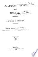 La legión italiana en el Uruguay
