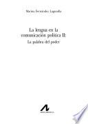 La lengua en la comunicación política