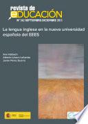 La lengua inglesa en la nueva universidad española del EEES