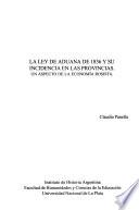 La ley de aduana de 1836 y su incidencia en las provincias