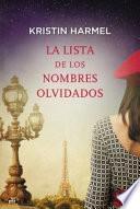 La lista de los nombres olvidados