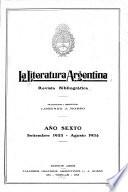 La Literatura argentina