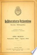 La Literatura argentina