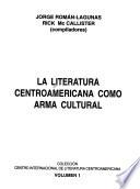 La literatura centroamericana como arma cultural