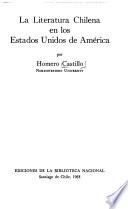 La literatura chilena en los Estados Unidos de América