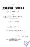 La literatura española en el siglo XIX