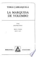 La marquesa de Yolombó