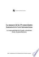 La masacre de los 19 comerciantes