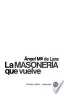 La masonería que vuelve