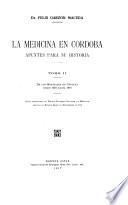 La medicina en Cordoba
