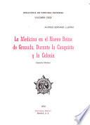 La medicina en el Nuevo Reino de Granada durante la conquista y la colonia