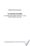 La memoria rescatada