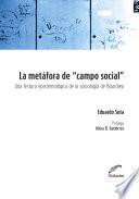 La metáfora de campo social