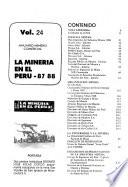 La Minería en el Perú