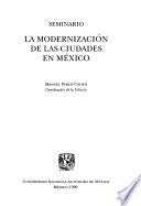 La modernización de las ciudades en México