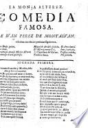 La Monja Alferez. Comedia famosa