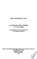 La mudanza del tiempo a la palabra