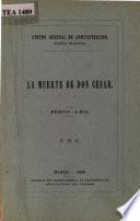 La muerte de don César
