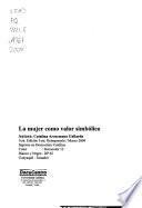 La mujer como valor simbólico