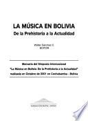 La música en Bolivia