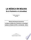 La música en Bolivia