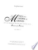 La música en la Catedral de Granada en la primera mitad del siglo XVII
