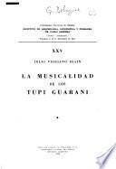 La musicalidad de los tupi guaraní
