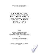 La narrativa socialrealista en Costa Rica