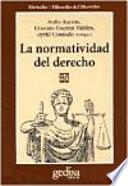 La normatividad del derecho