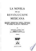 La novela de la Revolución Mexicana