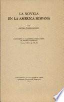 La Novela en la America Hispana