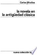La novela en la antigüedad clásica