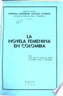 La novela femenina en Colombia
