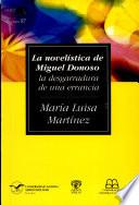 La novelística de Miguel Donoso