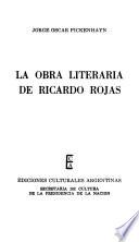La obra literaria de Ricardo Rojas