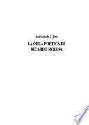 La obra poética de Ricardo Molina