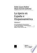 La ópera en España e Hispanoamérica