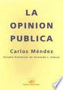 La opinión pública
