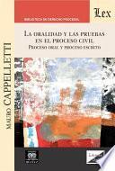 La oralidad y las pruebas en el proceso civil