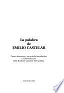 La palabra de Emilio Castelar