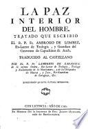 La paz interior del hombre
